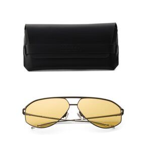 ISABEL MARANT Brown/gold 64mm Aviator Sunglasses